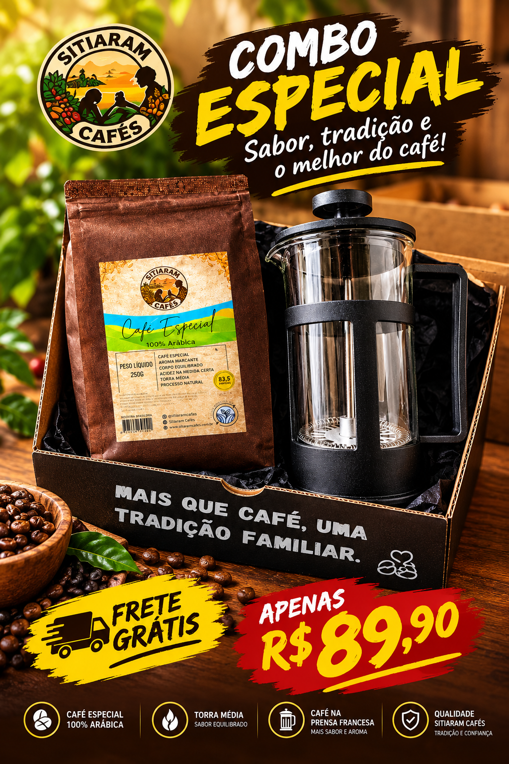 Combo Especial + Prensa Francesa